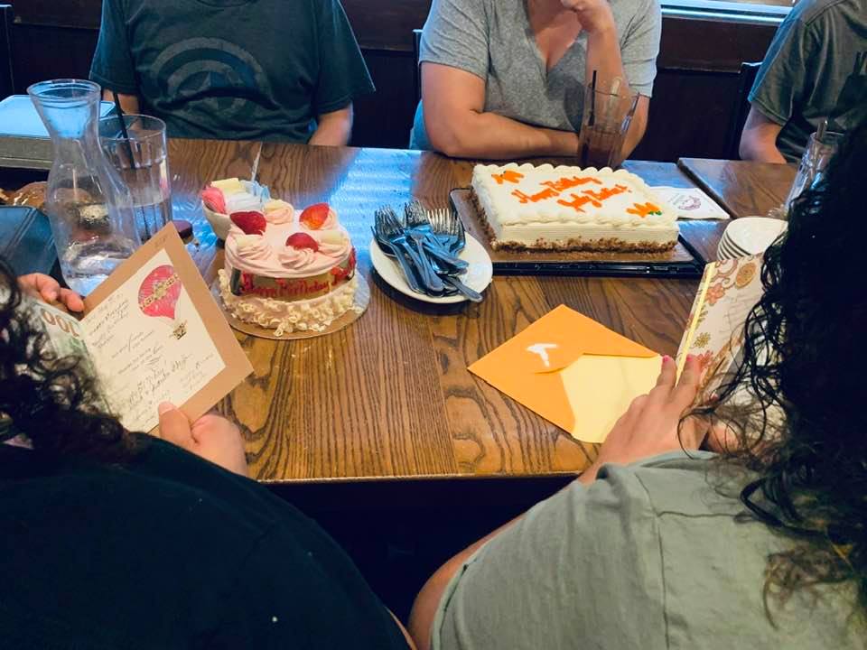 Happy birthday to our June and July team members. We had 8 to celebrate today!