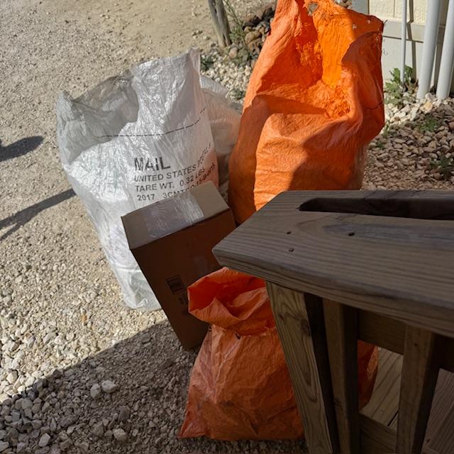 This is the most mail in one day that we have sent out in a long time!