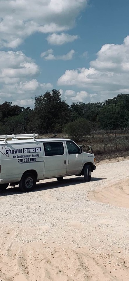 The air conditioner guy arrived!