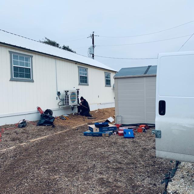 Daniel on the east side of the Fulfillment building.