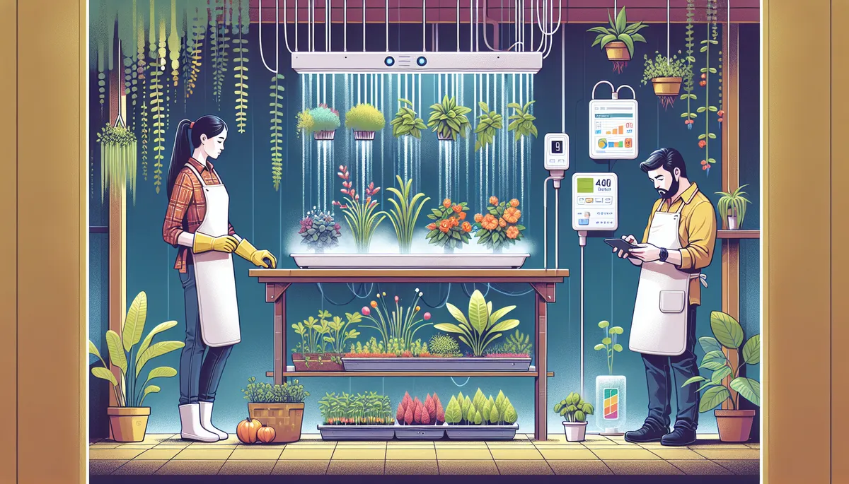 You can grow a lot of things indoors using Aeroponics.