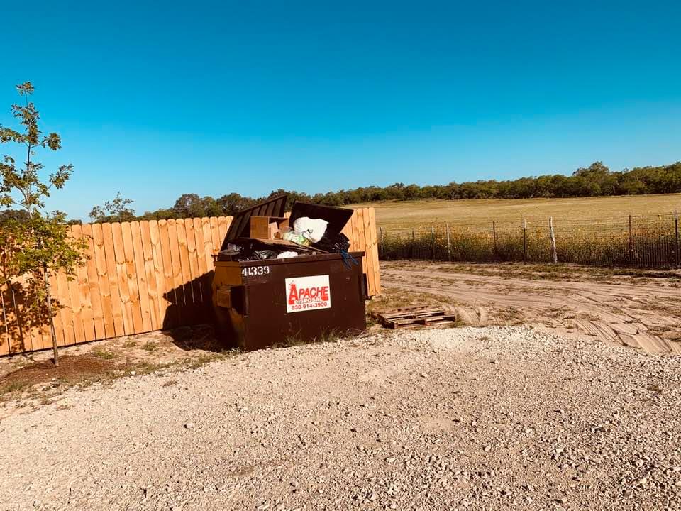 No Friday pickup for our dumpster again. This happens every 2 to 3 weeks. Hopefully, they will come tomorrow or we are in some trouble!