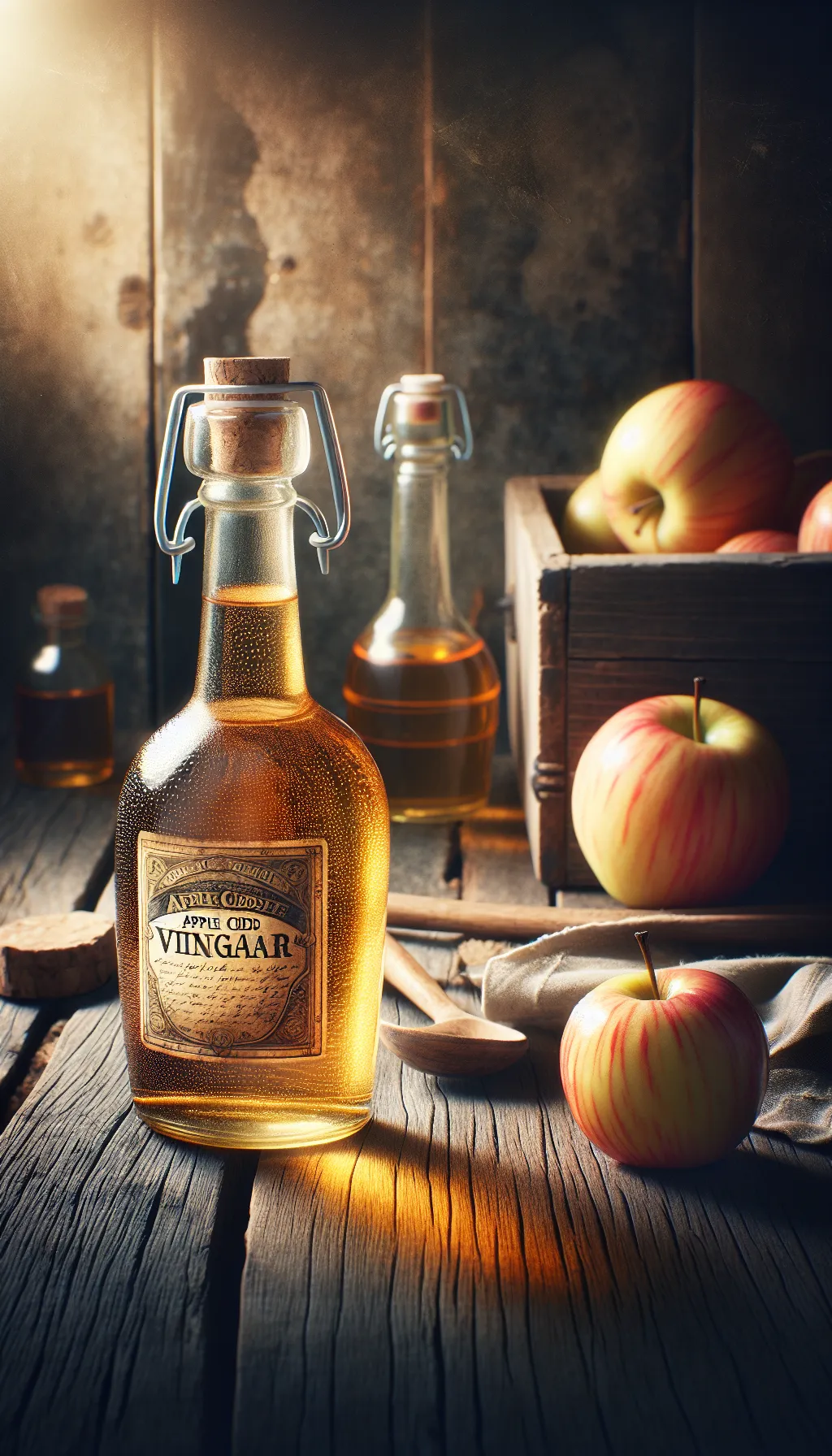 You can make your own apple cider vinegar.