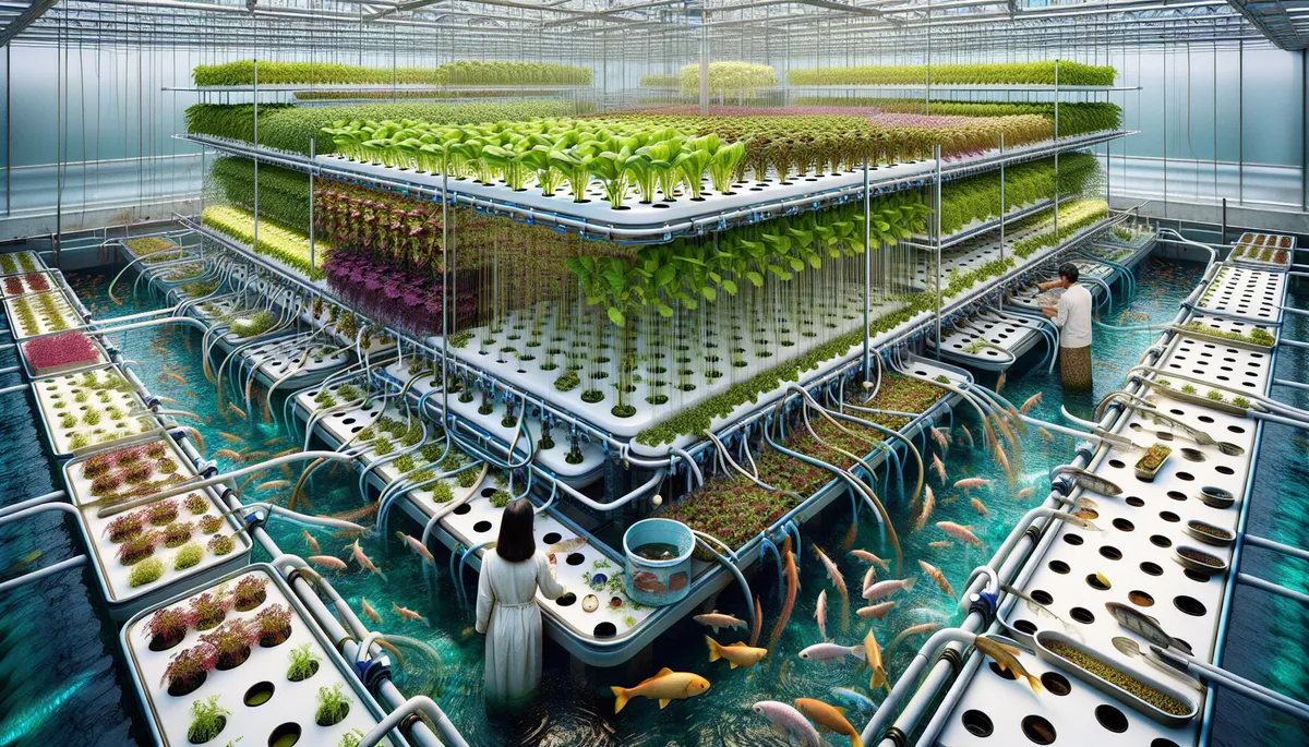 Aquaponics uses fish to fertilize what you grow in indoor farming.