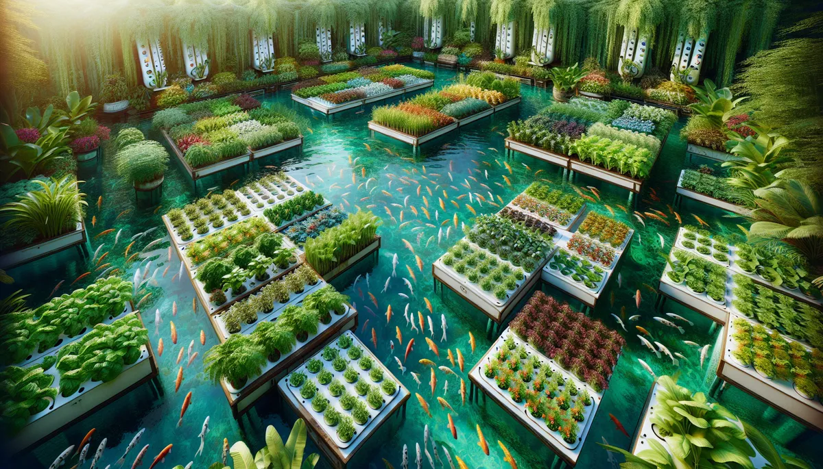 Another large setup that is not feasible for a backyard garden but you get the idea.