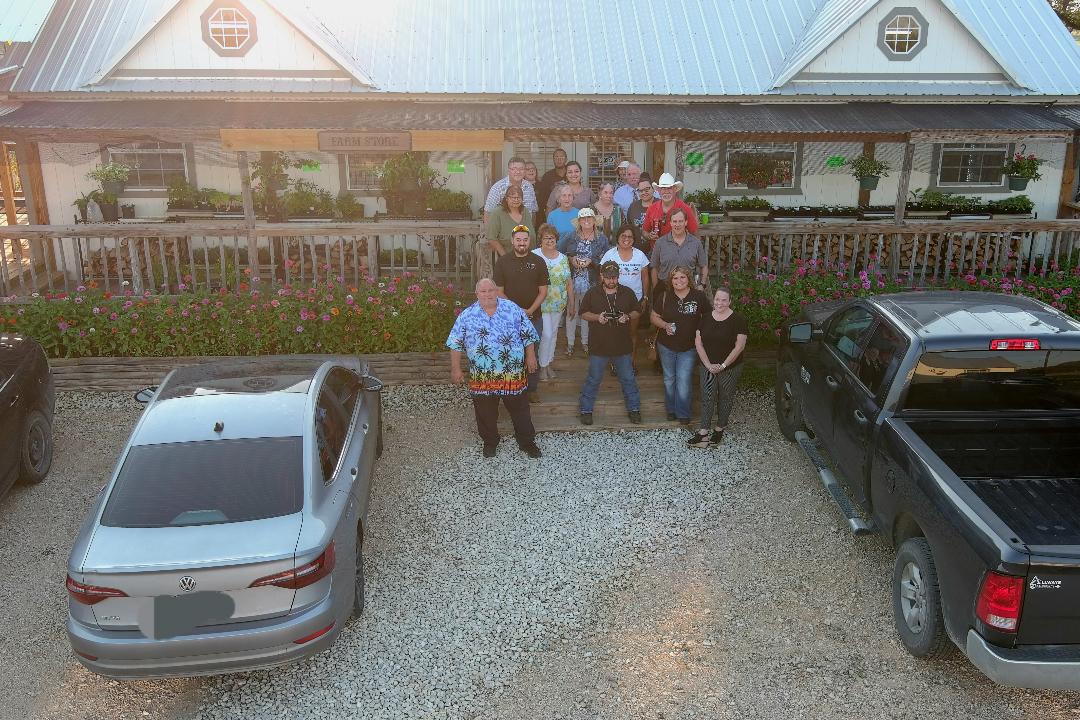 See the difference in drone height? The thing was really cool to watch.