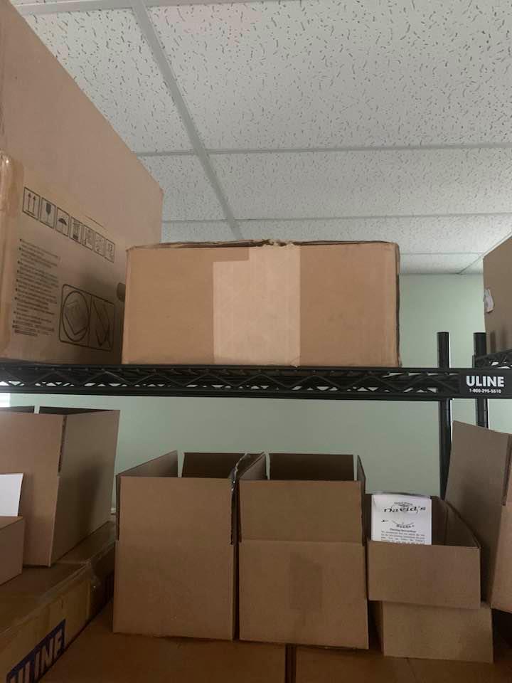 I found my box of business cards on the third shelf up, far above my head. I am 5 feet tall. Why?