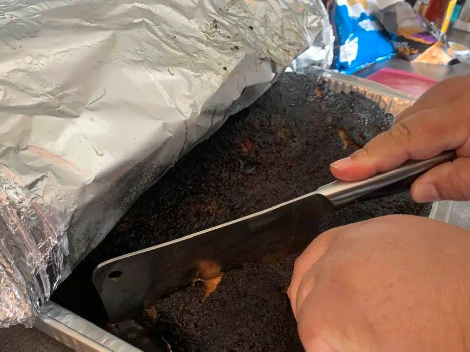 David said it sliced like butter!