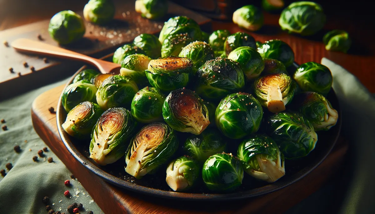 Grow Brussels sprouts in your garden and then roast them.