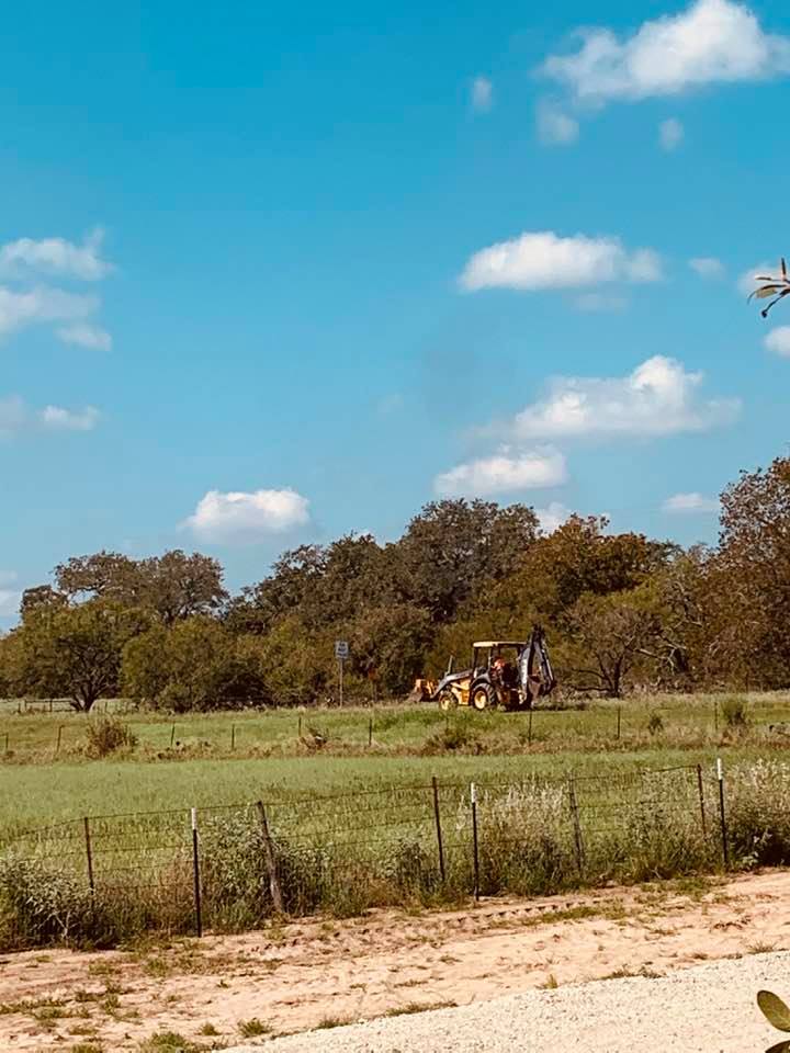 Down the road he goes.