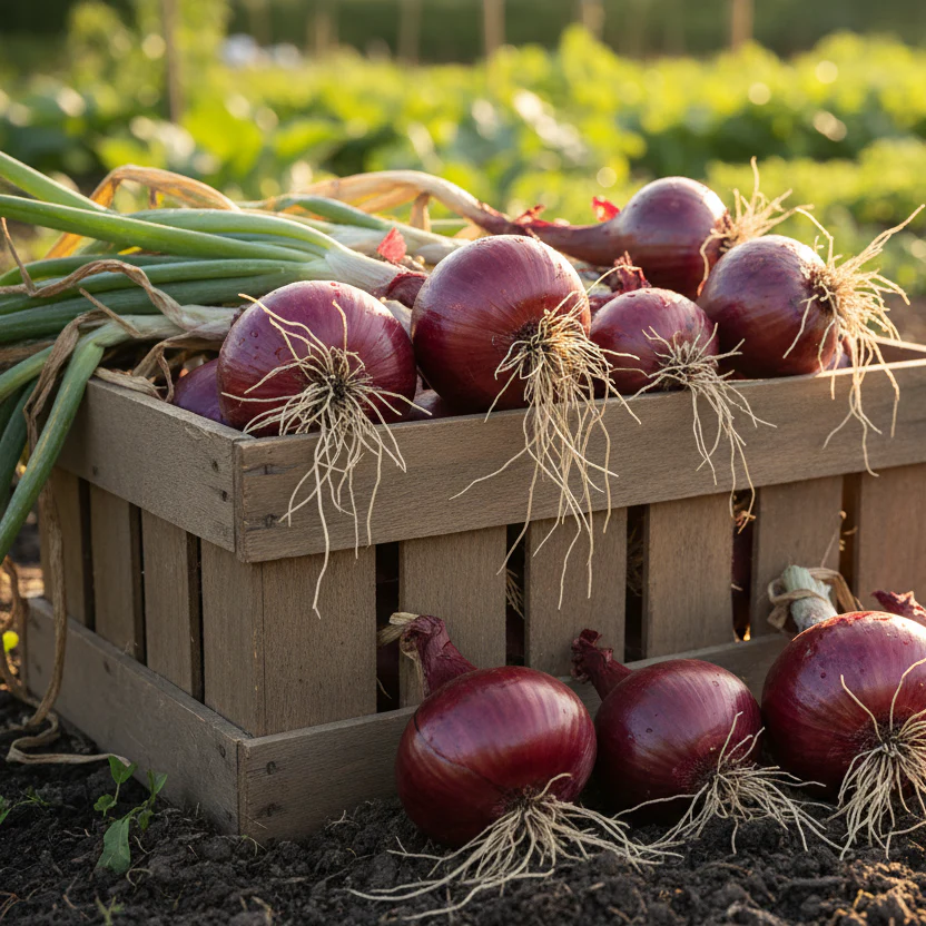 The Candy Apple Red onion is a new one for us. We do not sell the seeds for this onion.