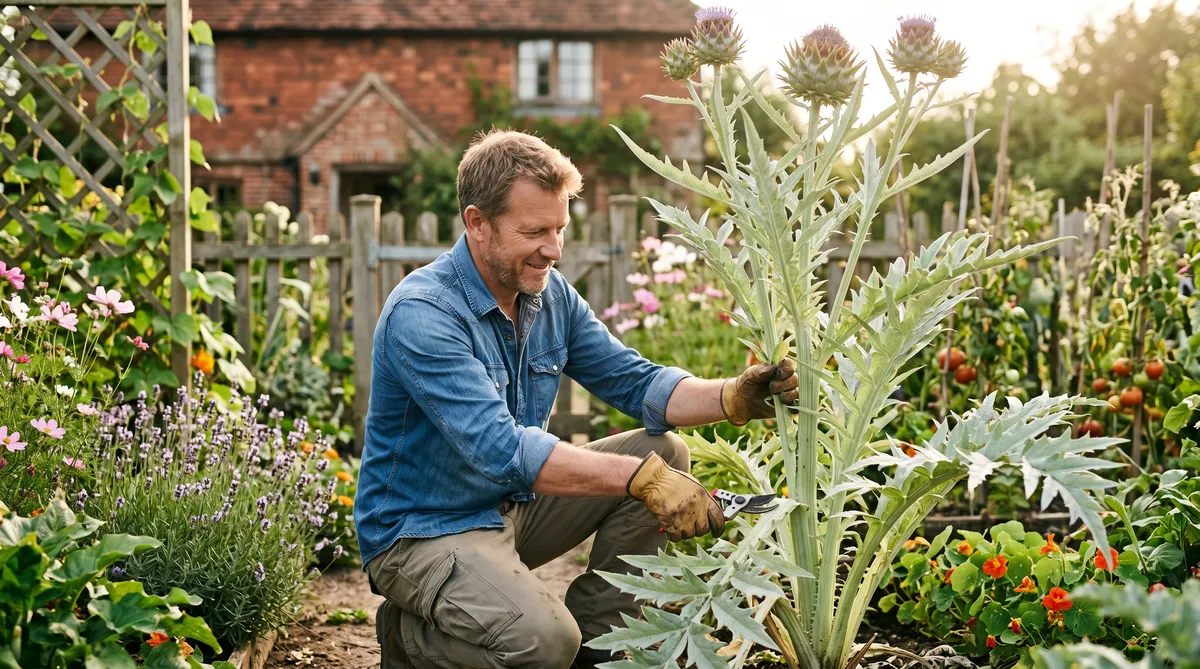 When you grow cardoon, taking care of the plant is important.