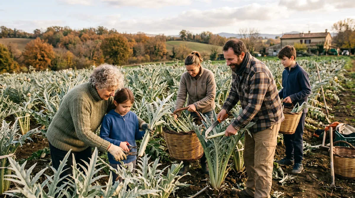 Grow cardoon. You can harvest it in about 100 days.