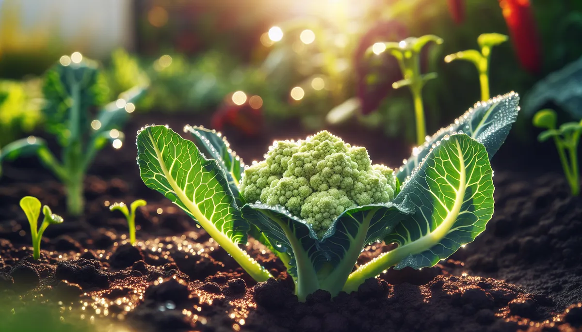 Yes, you can grow cauliflower that is green.
