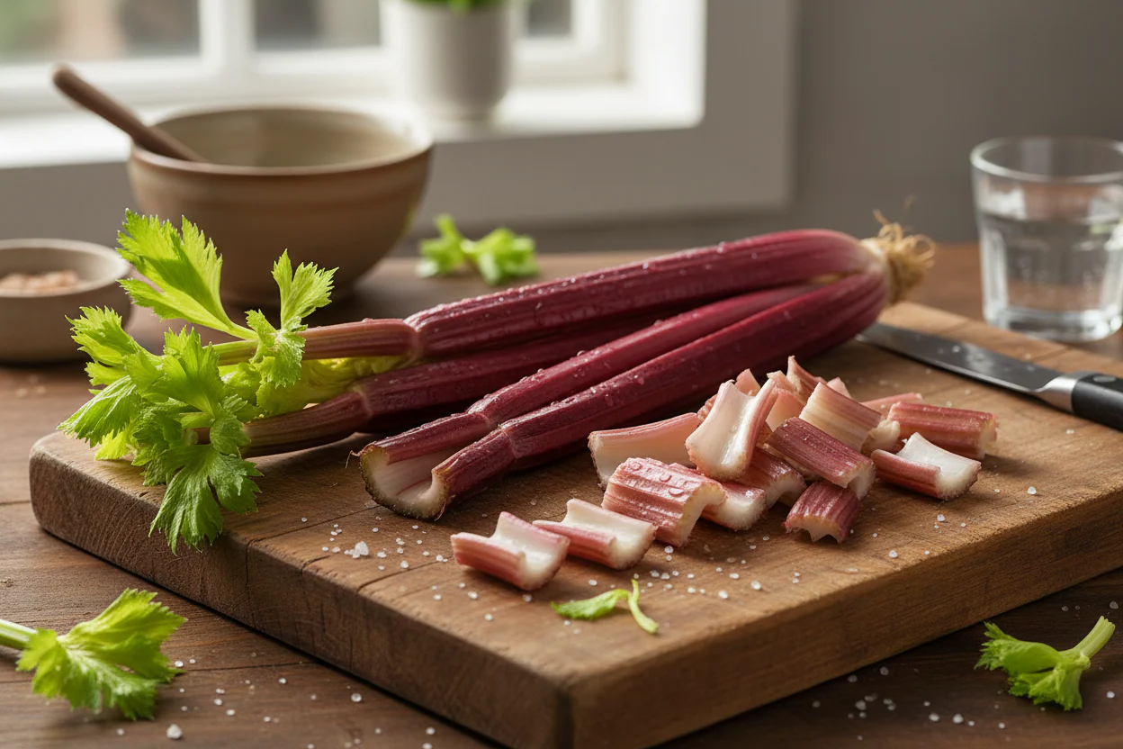 Celery is not just green. This is Redventure.