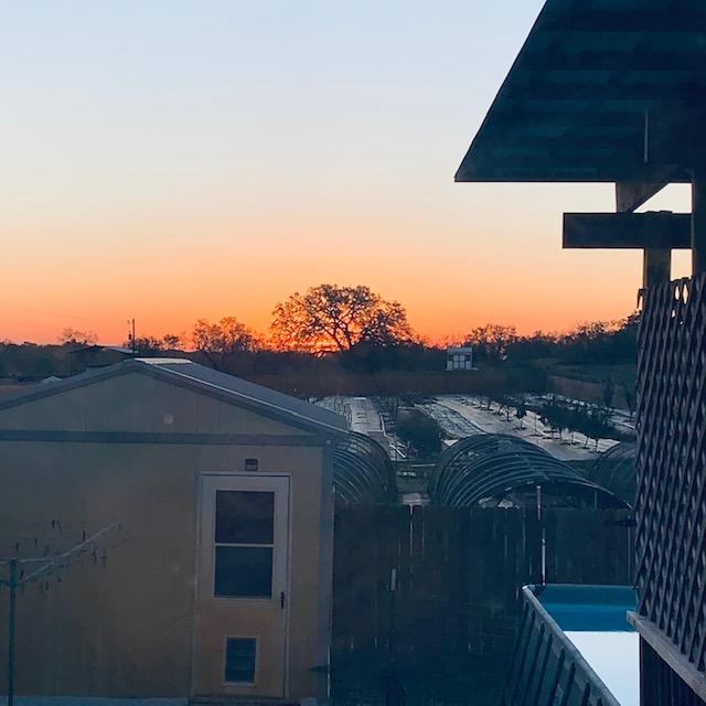 A beautiful Merry Christmas sunrise to start the day off right!