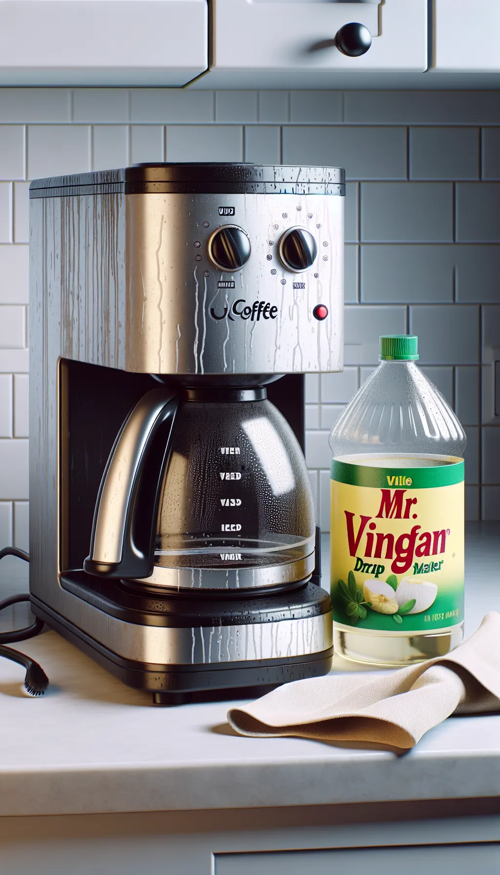 I clean my coffee maker with vinegar each month so it will brew faster.