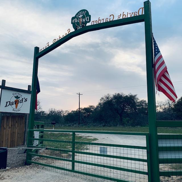 The back side of the gate shows our DGS sign with our logo. We are trademarked.