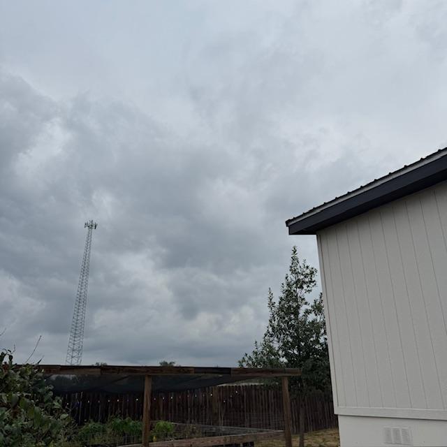 Lots of stormclouds this afternoon.