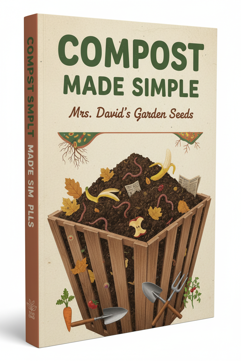 Make your own compost with my how to ebook!
