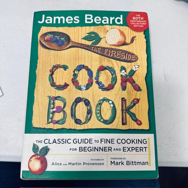 Here is the James Beard Cookbook I got today.