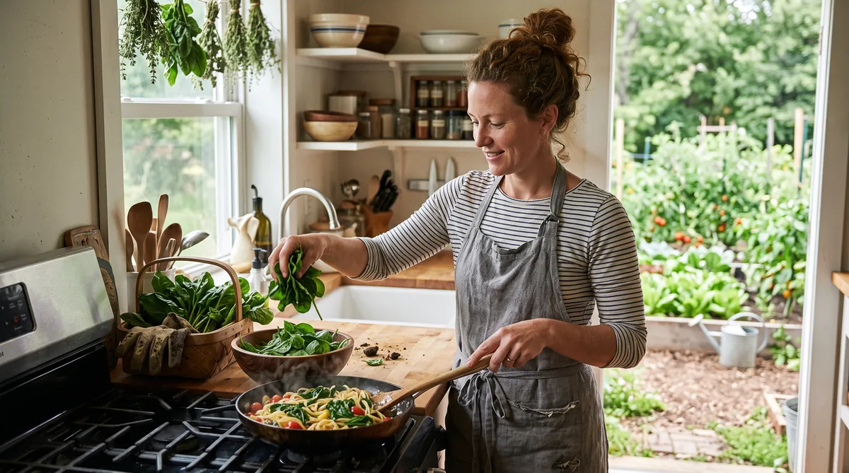 Try some new dishes in your kitchen and add spinach in for flavor and health.