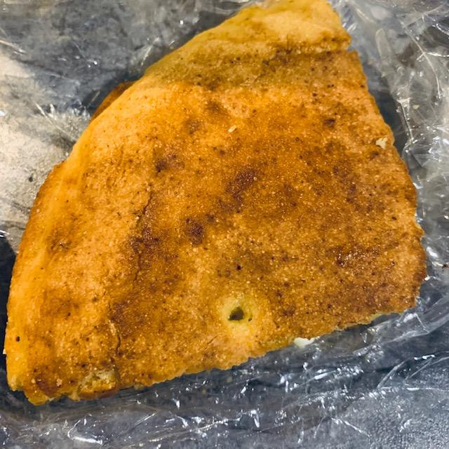 A nice hunk of corn bread goes well with everything in the South! Make a pot of beans and serve on top.