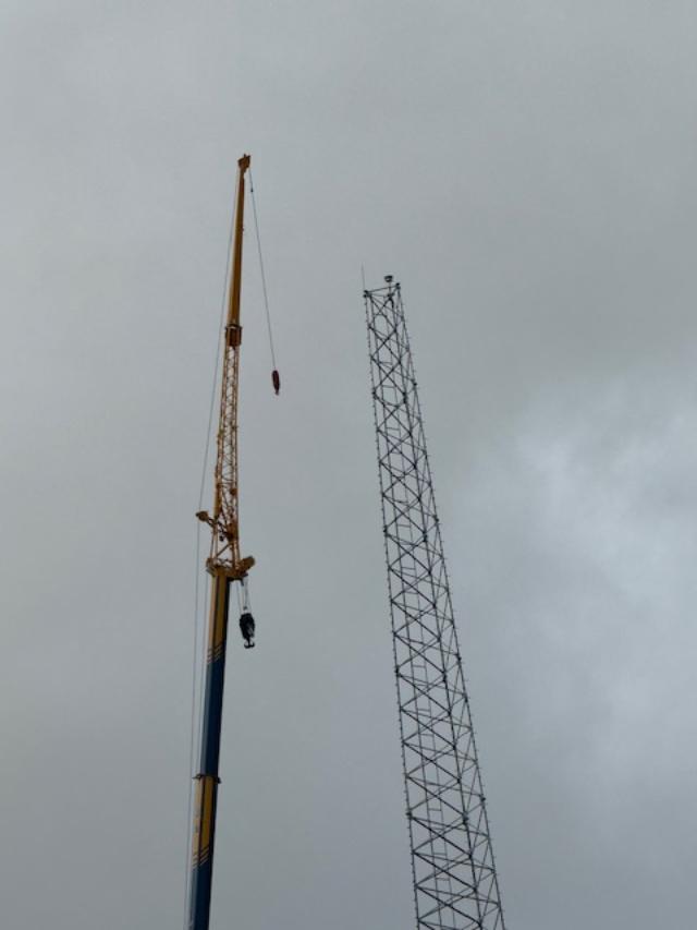 So far, nothing new on the tower.