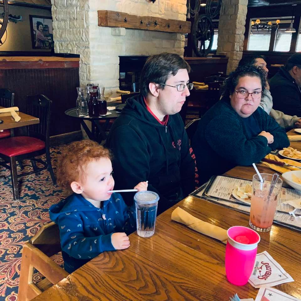 Adorable Mina, Brendon, and Shayleigh. Mina is our youngest future employee.