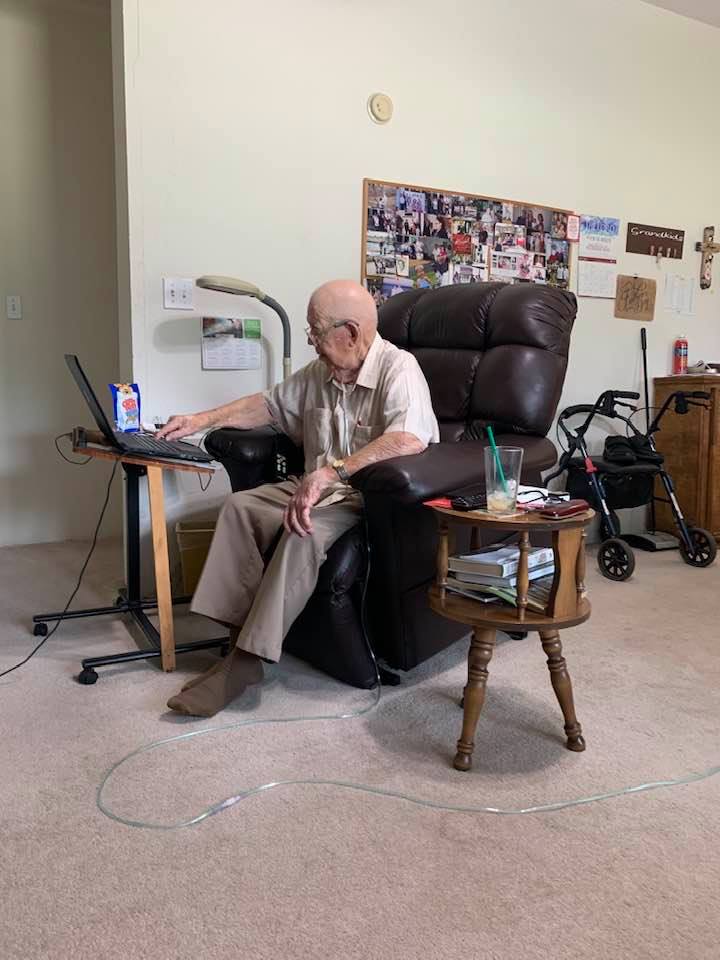 The VA never sent us a link for the video conference call. It was not in David's father's email either. The surgeon finally called on the phone.