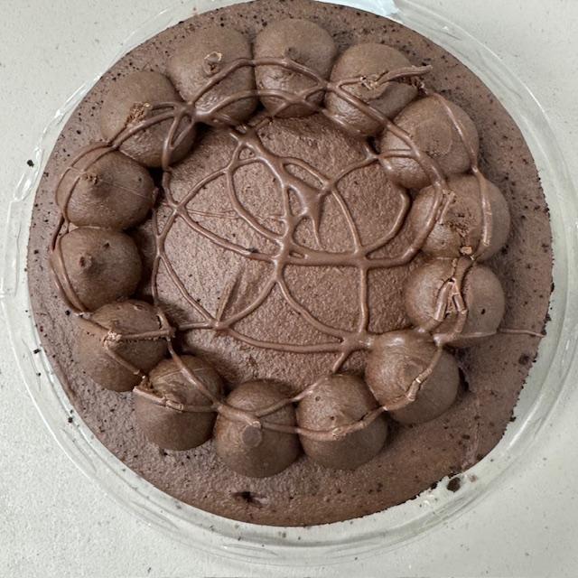 Matt picked up a small chocolate cake for the 4 of us. This is definitely a small gathering compared to the 25 person parties we used to have in San Antonio.