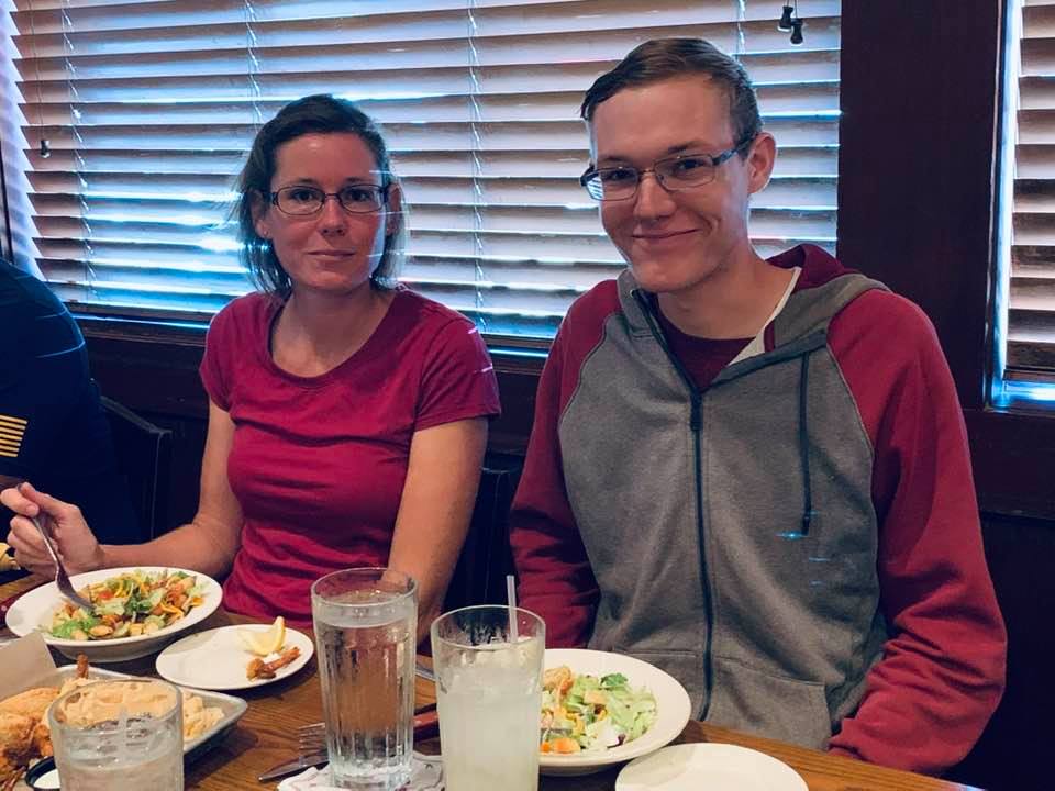 DaLaina and Dawson. Dawson is leaving us and DaLaina is his mom. She did work for us but now has a bunch of homesteading animals.