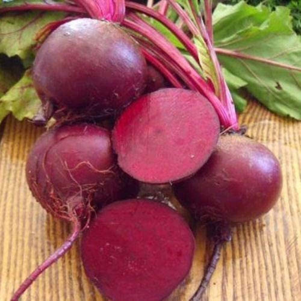 When you plan your fall garden, include some Detroit Dark Red Beets, our favorite. These are good for eating and great for juicing.