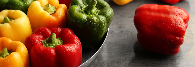 Doomsday bell pepper seeds come in a lot of beautiful colors.