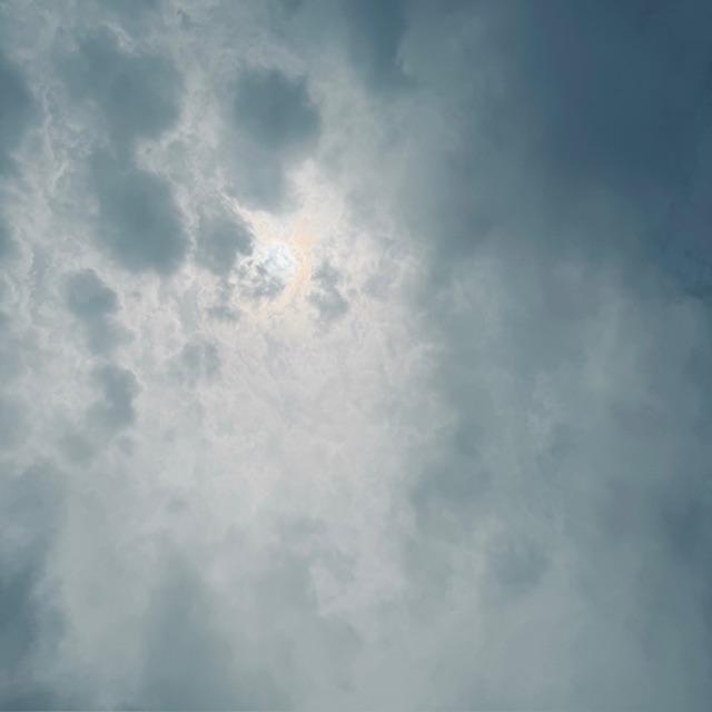 This is the best eclipse shot I got and about all we saw of it.