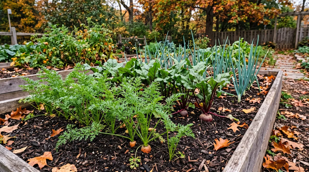 We grow most of our vegetables in raised garden beds very similar to these.
