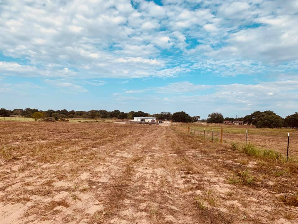 Our new mobile home from the rear of the property.