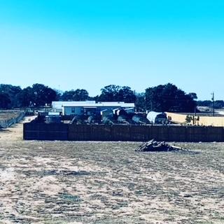 Here is what our property looks like from the back.