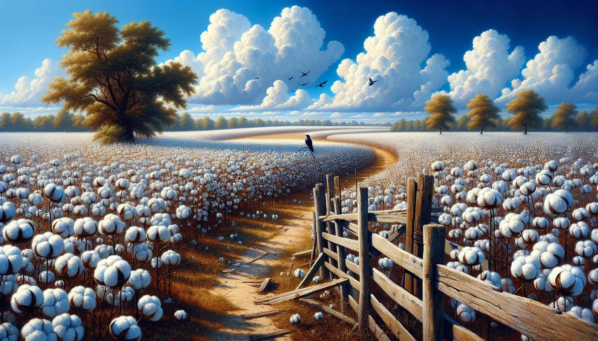 Have you ever seen a field of cotton? I have both in El Paso and other parts of Texas as well as in Arkansas. It looks beautiful.