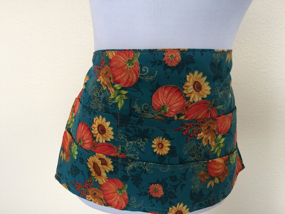 My first attempt at making a garden/craft apron. Customers told me it was too pretty to use but someone bought it as a gift. My first attempt at making a garden/craft apron. Customers told me it was too pretty to use but someone bought it as a gift.