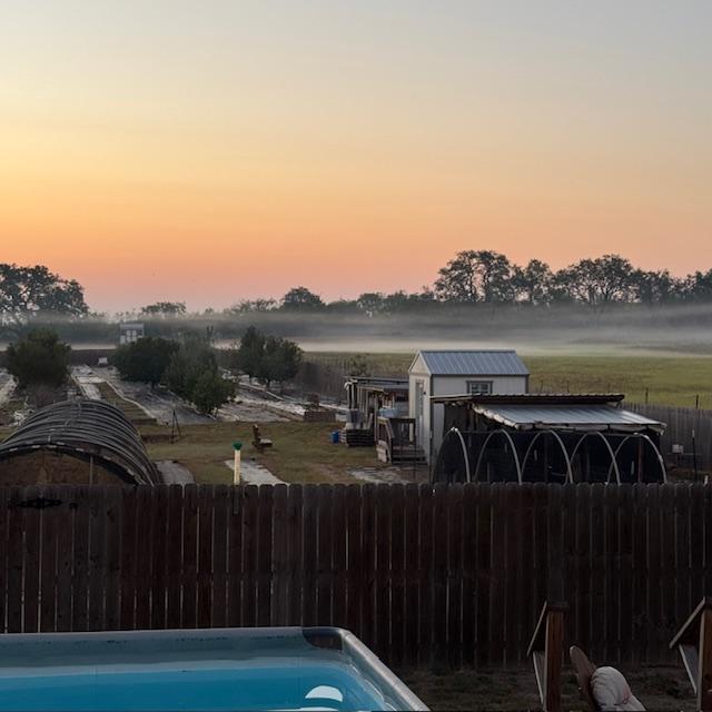 I love these bands of fog that are around sometimes on fall mornings. This is the first one of the season. Isn't it so cool? I love these bands of fog that are around sometimes on fall mornings. This is the first one of the season. Isn't it so cool?