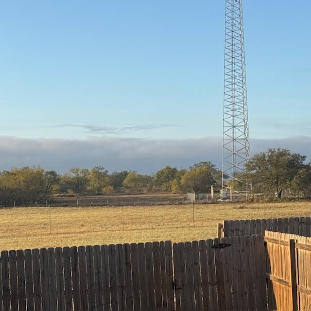 The fog was gone by 8am.