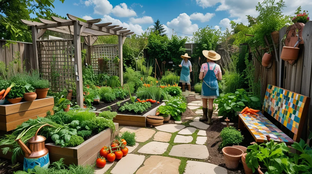 Foodscaping ideas include planting that gives you food everywhere in your yard as long as it is acceptable to the HOA if you have one.