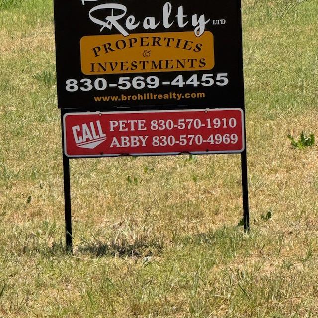 If you would like to be our neighbor, here is the for sale sign on the property.