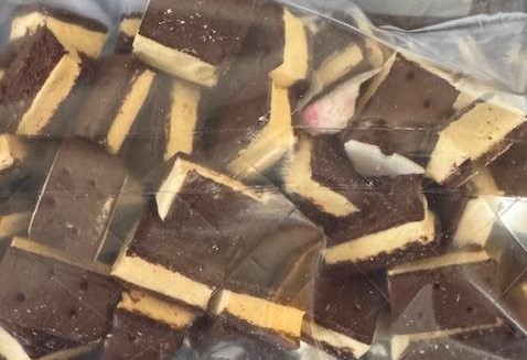 The ice cream sandwiches are pretty tasty and crunchy.