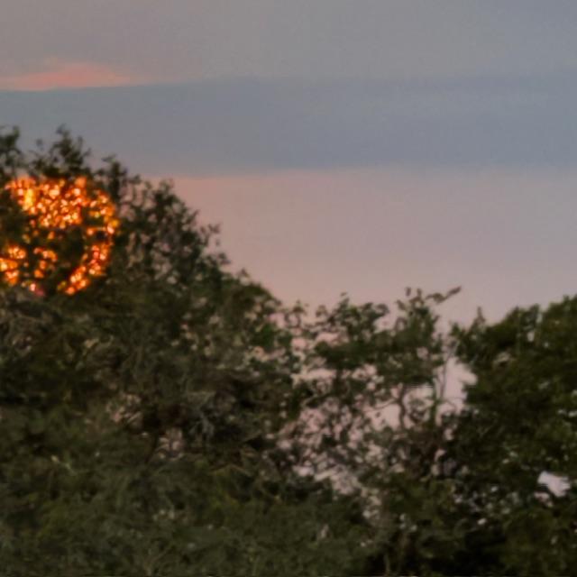 Tonight was cloudy again so I did not get any full shots of the moon.