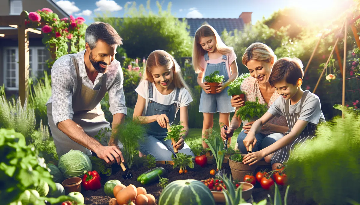 Growing food is an important step to leaving prepackaged, chemical-laden  supermarket food behind.