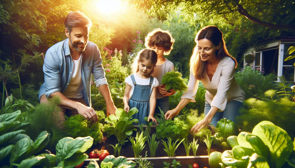 It is so important to teach your young children how to grow food.