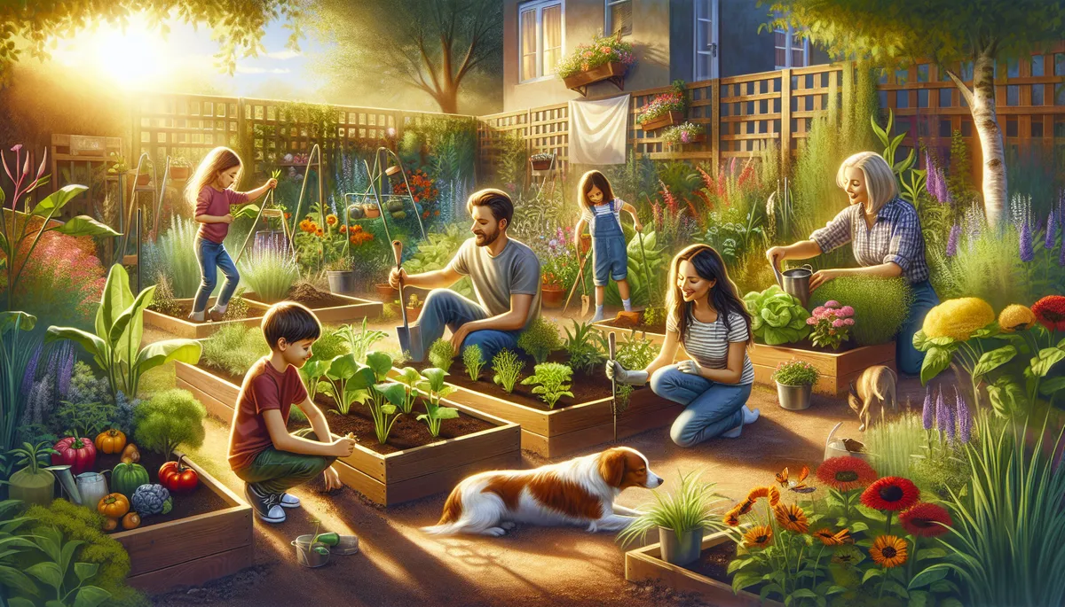 Even in the smallest backyard, you can have raised garden beds and garden for wellness.