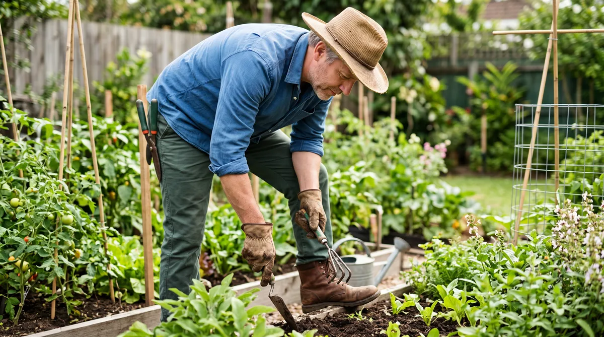 Gardening tools make work easier for gardeners.
